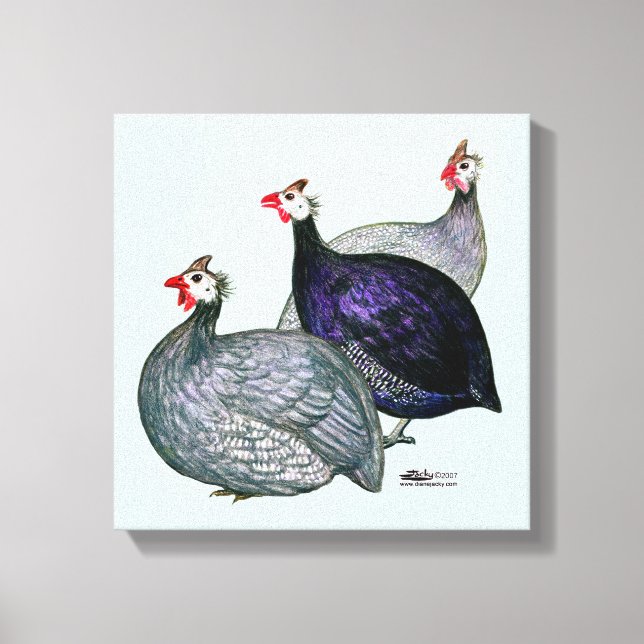 Lienzo Guineas Tres (Anverso)