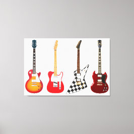 Lienzo GUITARES ELÉCTRICOS ICONIC 32x48