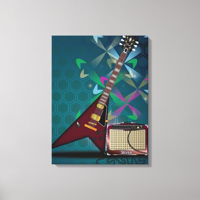 Lienzo Guitarra (Anverso)