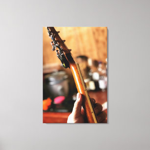 Lienzo Guitarra Acústica bonito