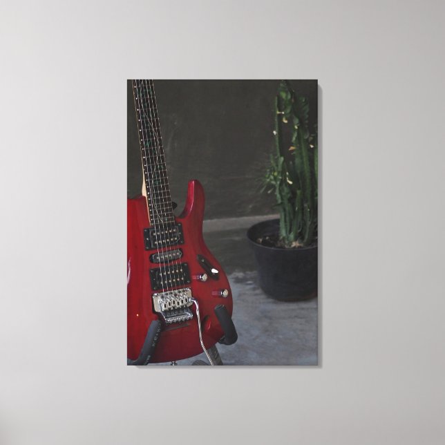 Lienzo Guitarra Acústica de Guay (Anverso)