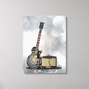 Lienzo Guitarra blues