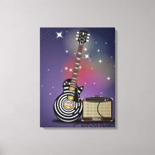 Lienzo Guitarra blues