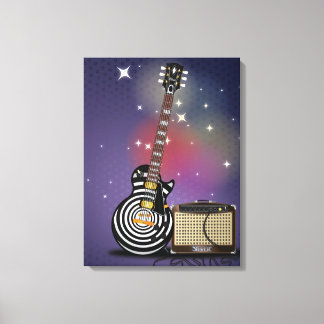 Lienzo Guitarra blues