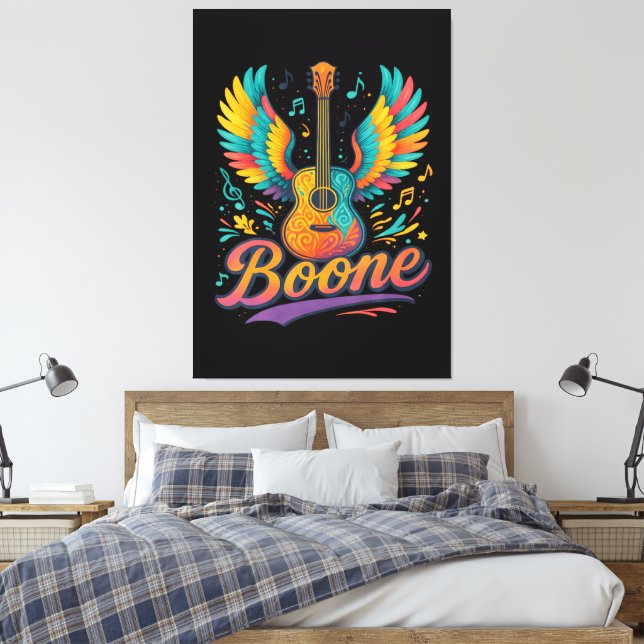 Lienzo Guitarra Boone (Insitu(Dormitorio))