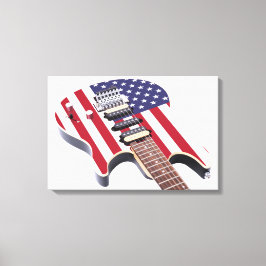 Lienzo GUITARRA ELÉCTRICA GLORIA ANTIGUA 16x24