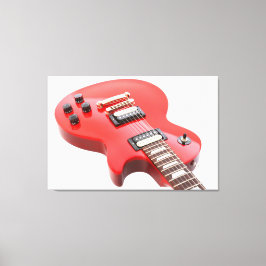 Lienzo GUITARRA ELÉCTRICA ICONIC ROJA 32x48