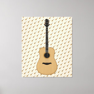 Lienzo Guitarra encantadora