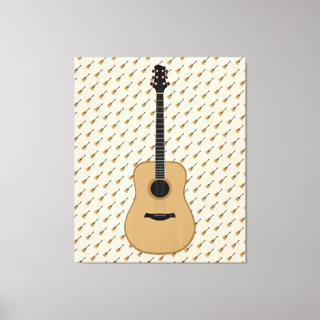 Lienzo Guitarra encantadora (Anverso)