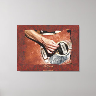 Lienzo Guitarra-Player Music-lover Wall Art