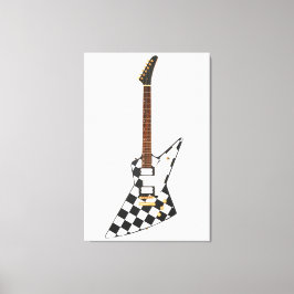 Lienzo GUITARRA ROCA DE CHECKERS 32x48