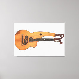 Lienzo GUITARRA VINTAGE HARP 40x60