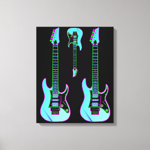 Lienzo Guitarras eléctricas
