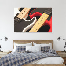 Guitars de colores gemelos