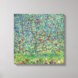 Lienzo Gustav Klimt - Árbol de manzanas