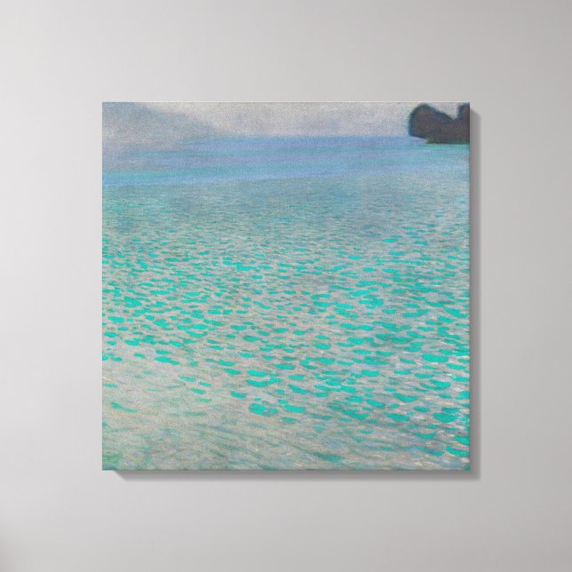 Lienzo Gustav Klimt Attersee (Anverso)