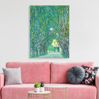 Lienzo Gustav Klimt: Avenida del parque Schloss Kammer