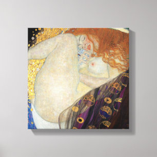 Lienzo Gustav Klimt - Danae