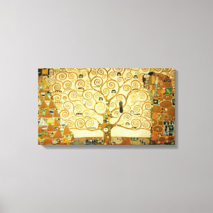 Lienzo Gustav Klimt El Árbol De La Vida Viejo Art Nouveau