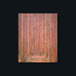 Lienzo Gustav Klimt Fir Forest Tannenwald<br><div class="desc">Gustav Klimt Fir Forest - Árboles Rojos de Art Nouveau Esta hermosa pintura vintage de los árboles es del maestro Gustav Klimt. El cuadro, llamado Fir Forest I, o Tannenwald, nos muestra un hermoso paisaje con los Árboles Rojos, a través de un bosque denso. Gustav Klimt capturó la sensación de...</div>