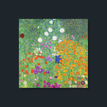 Lienzo Gustav Klimt Flower Garden Vintage Art Nouveau<br><div class="desc">Pintura Bella Artes Gustav Klimt Flower Garden Vintage Art Nouveau 1907</div>