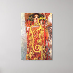 Lienzo Gustav Klimt - Higía Diosa de la Medicina de la Sa