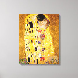 Lienzo Gustav Klimt La Pintura Clásica Del Beso