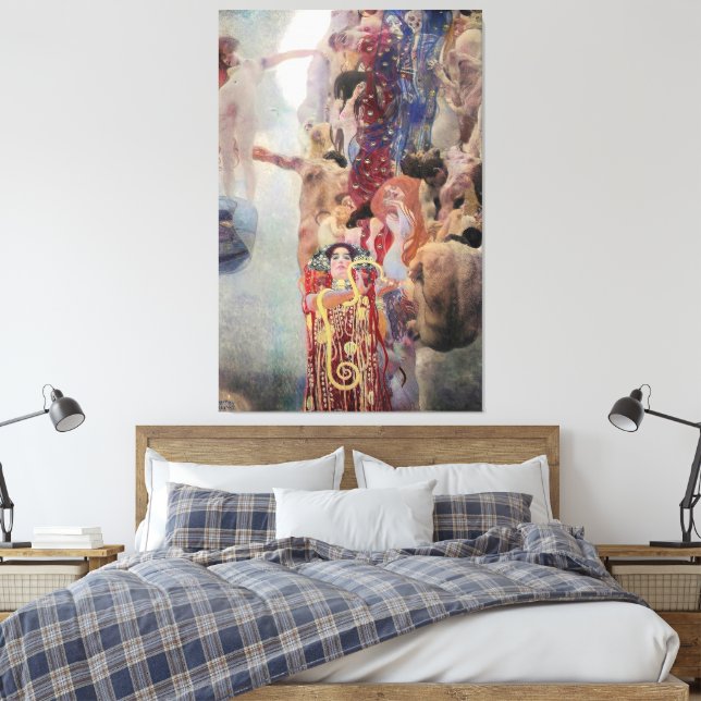 Lienzo Gustav Klimt-Medicine (1907) (Insitu(Dormitorio))