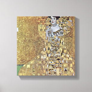 Lienzo Gustav Klimt - Retrato de Adele Bloch-Bauer