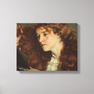 Lienzo Gustave Courbet - Jo, el bello Chica irlandés