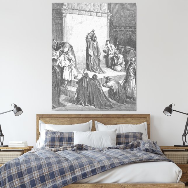 Lienzo Gustave Doré - David llora la muerte de Absalón (Insitu(Dormitorio))