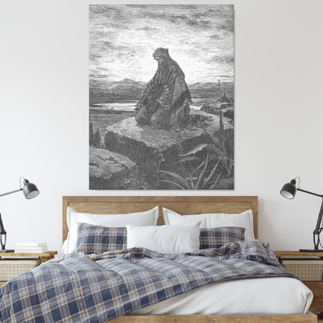 Lienzo Gustave Doré - El profeta Isaías (Insitu(Dormitorio))