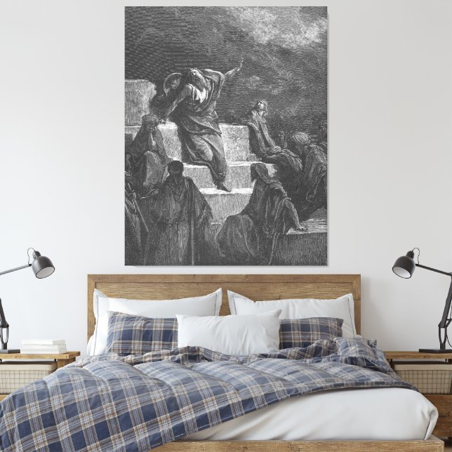 Lienzo Gustave Doré - El profeta Jeremías (Insitu(Dormitorio))