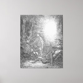 Lienzo Gustave Doré - La Creación de Eva