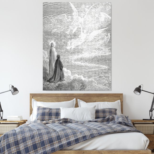Lienzo Gustave Doré - Los Benditos (Insitu(Dormitorio))