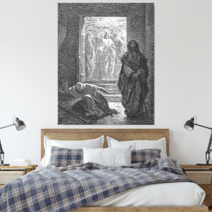 Lienzo Gustave Doré - Lucas 18 El fariseo y el público