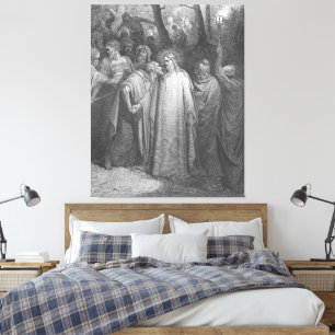 Lienzo Gustave Doré - Marcos 14 Judas Traiciona a Jesús
