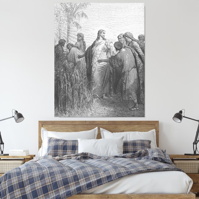 Lienzo Gustave Doré - Marcos 2 Los discípulos arrancan gr (Insitu(Dormitorio))