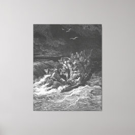 Lienzo Gustave Doré - Mark 4 Jesus Calms the Storm at Sea