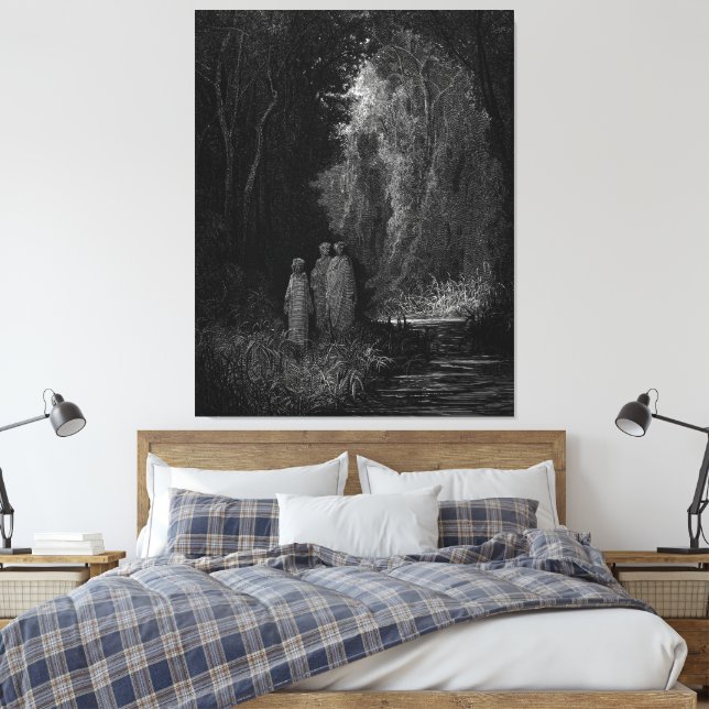 Lienzo Gustave Doré - Río Lete (Insitu(Dormitorio))