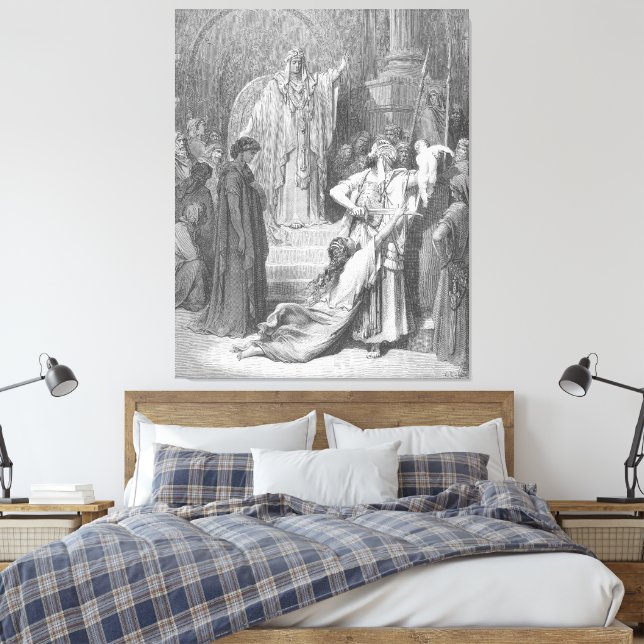 Lienzo Gustave Doré - The Judgment of Solomon (Insitu(Dormitorio))