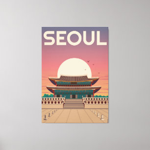 Lienzo Gyeongbokgung Seoul