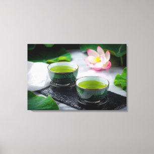 Lienzo Gyokuro - Té Verde - ZEN BUDISMO