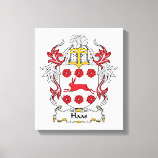 Lienzo Haas Family Crest