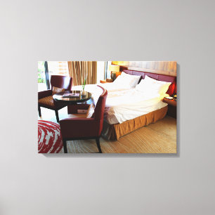 Lienzo Habitación de Hotel de Lujo