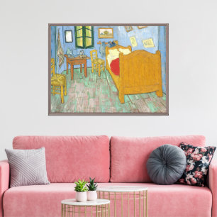 Lienzo Habitación de Van Gogh en Arlés - Clásico Amarillo
