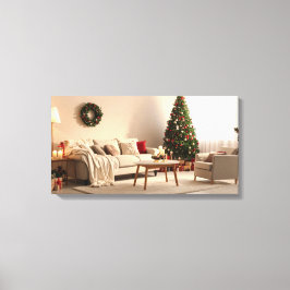 Lienzo Habitación para Navidad
