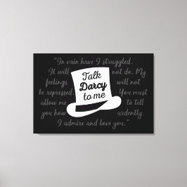 Lienzo Hable Darcy Conmigo