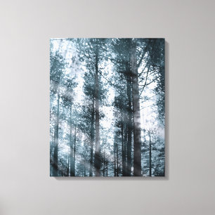 Lienzo Hablo con los árboles...