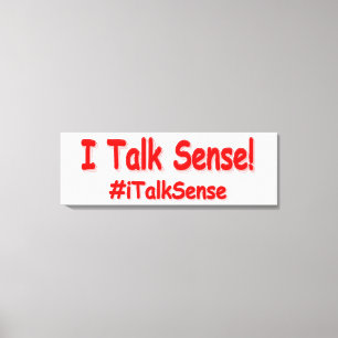 Lienzo "Hablo Sentido" Diseño Cuto. Comprar ahora